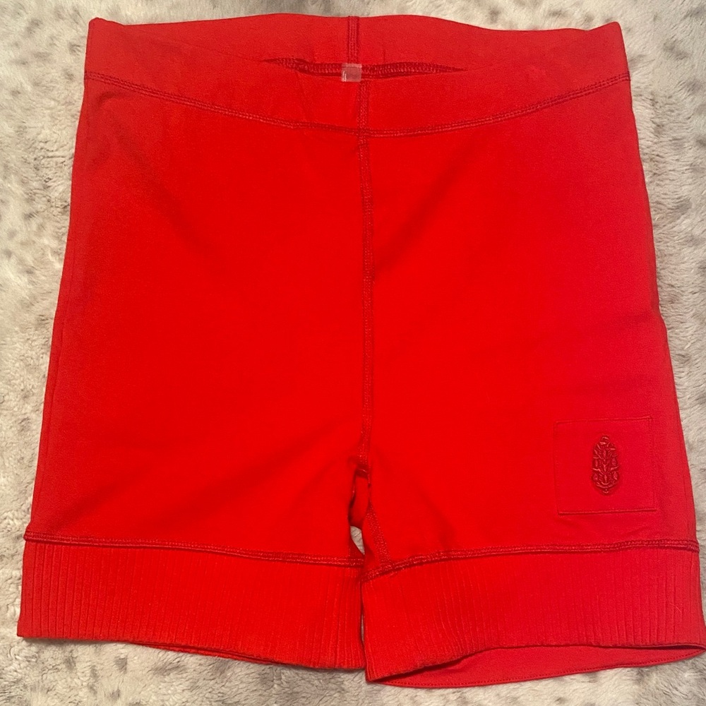 FP Movement by Free People Red Bike Shorts